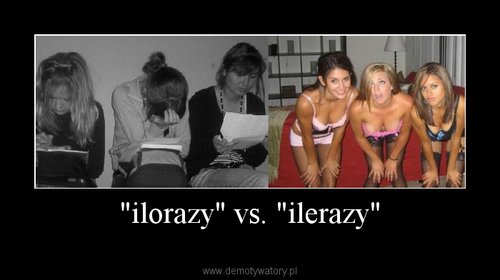 "ilorazy" vs. "ilerazy"