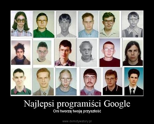 Najlepsi programiści Google
