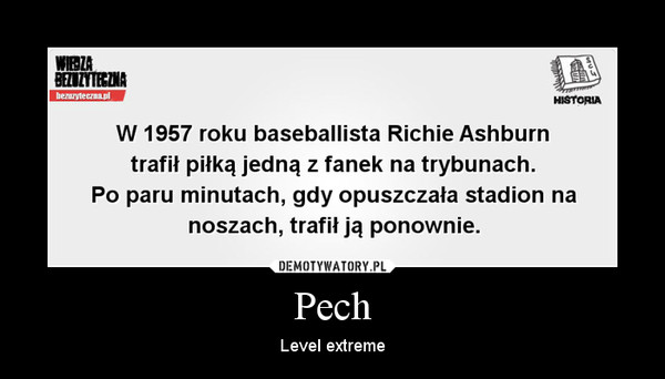 Pech – Level extreme 