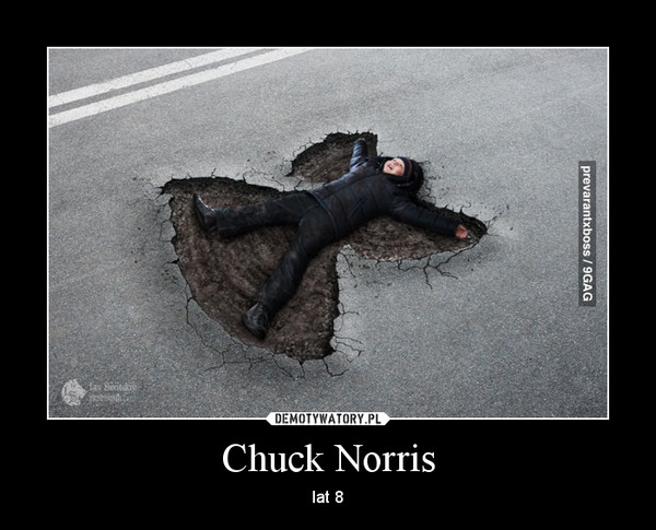 Chuck Norris – lat 8 