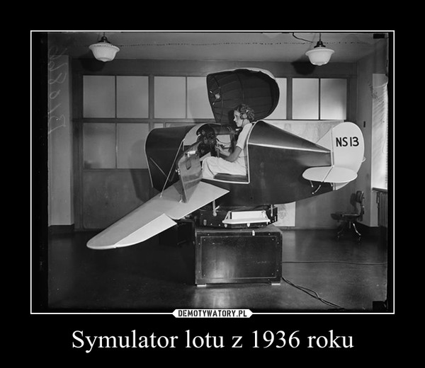 Symulator lotu z 1936 roku –  