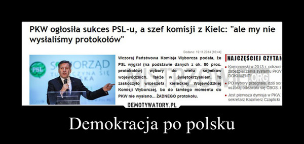Demokracja po polsku