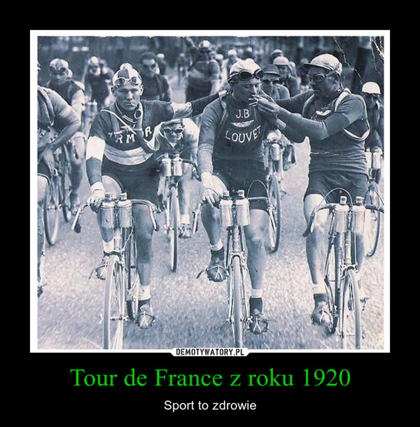 Tour de France z roku 1920 – Sport to zdrowie 
