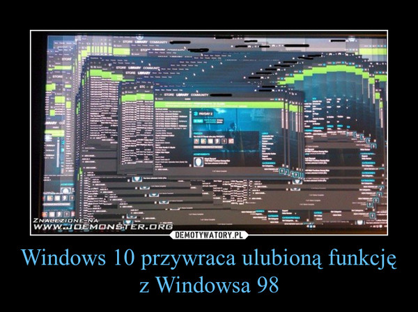 Windows 10 przywraca ulubioną funkcję z Windowsa 98 –  