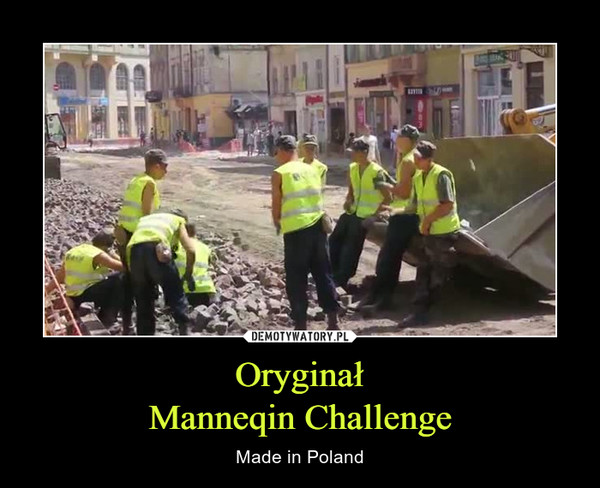 OryginałManneqin Challenge – Made in Poland 