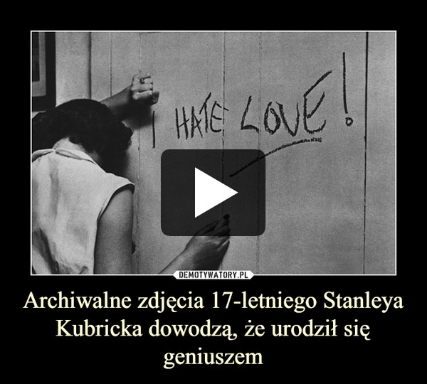 Archiwalne zdjęcia 17-letniego Stanleya Kubricka dowodzą, że urodził się geniuszem –  