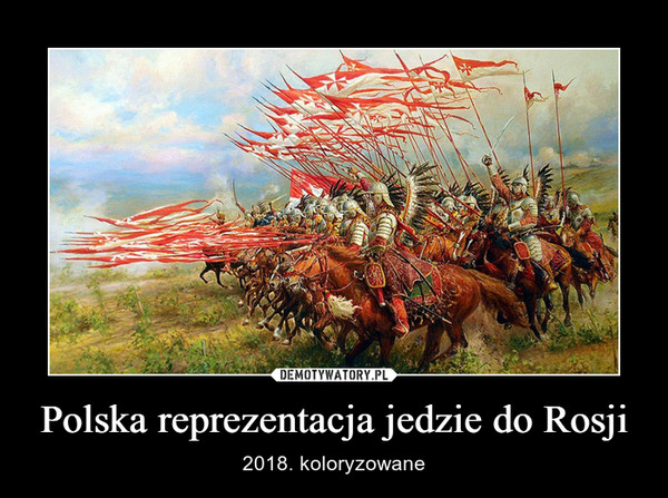 Polska reprezentacja jedzie do Rosji – 2018. koloryzowane 