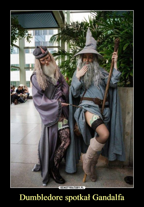 Dumbledore spotkał Gandalfa –  