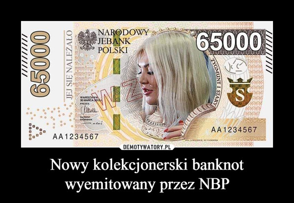Nowy kolekcjonerski banknot wyemitowany przez NBP –  