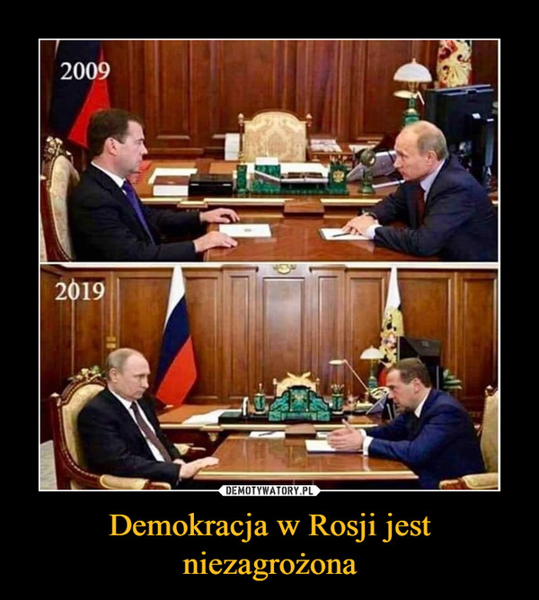 Demokracja w Rosji jest niezagrożona –  