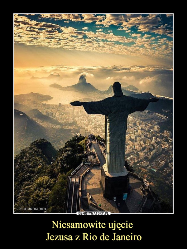 Niesamowite ujęcie Jezusa z Rio de Janeiro –  