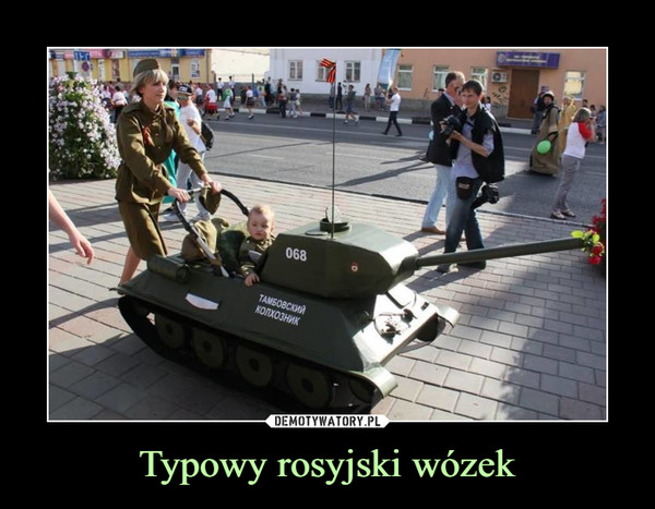 Typowy rosyjski wózek –  