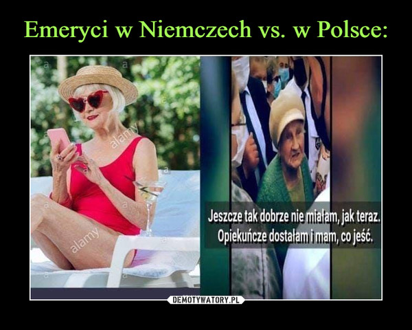 Emeryci w Niemczech vs. w Polsce: