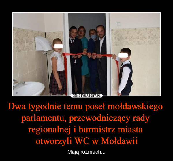 Dwa tygodnie temu poseł mołdawskiego parlamentu, przewodniczący rady regionalnej i burmistrz miasta otworzyli WC w Mołdawii – Mają rozmach... 