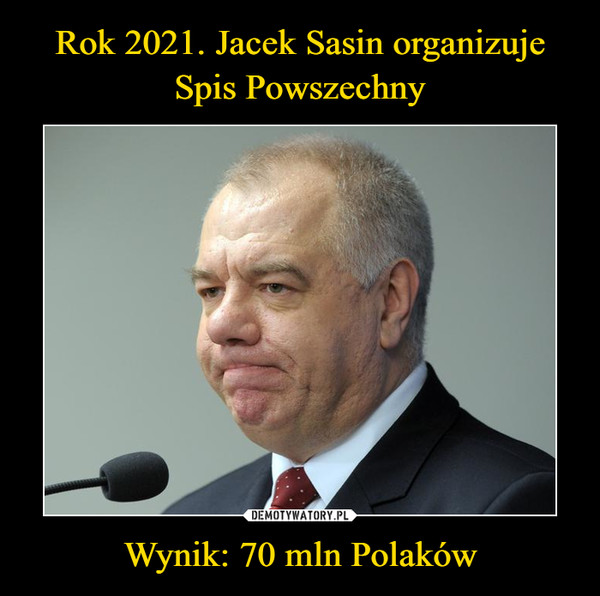 Wynik: 70 mln Polaków –  