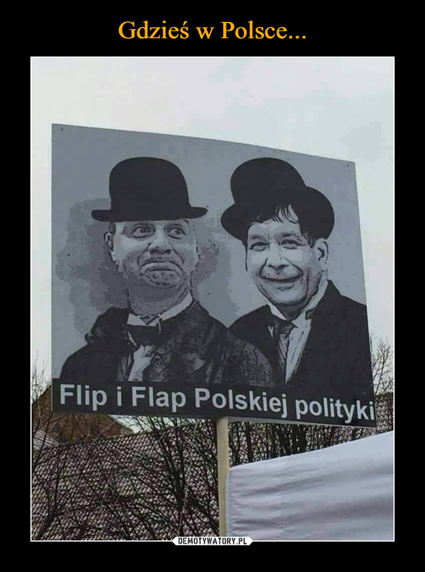  –  Flip i Flap Polskiej polityki
