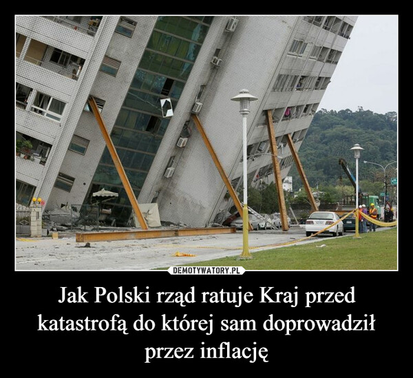 Jak Polski rząd ratuje Kraj przed katastrofą do której sam doprowadził przez inflację –  