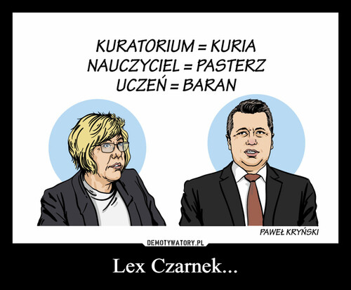 Lex Czarnek...