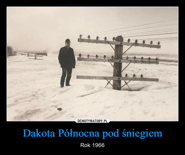 Dakota Północna pod śniegiem – Rok 1966 
