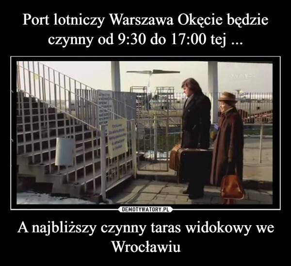 A najbliższy czynny taras widokowy we Wrocławiu –  