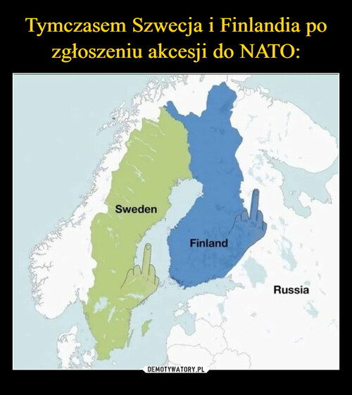 Tymczasem Szwecja i Finlandia po zgłoszeniu akcesji do NATO: