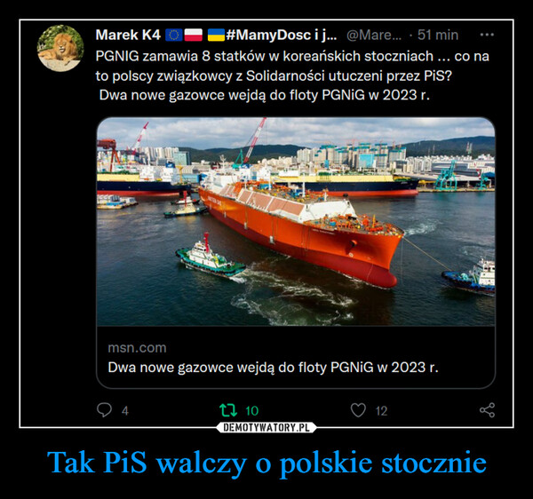 Tak PiS walczy o polskie stocznie –  
