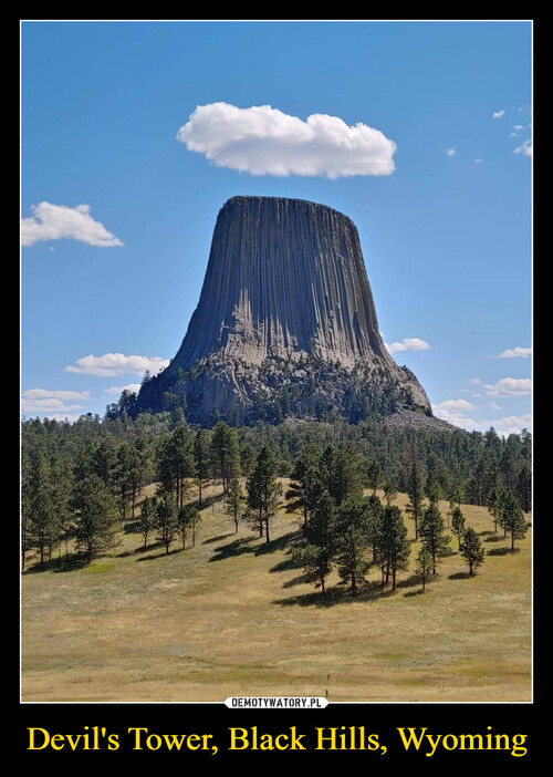Devil's Tower, Black Hills, Wyoming