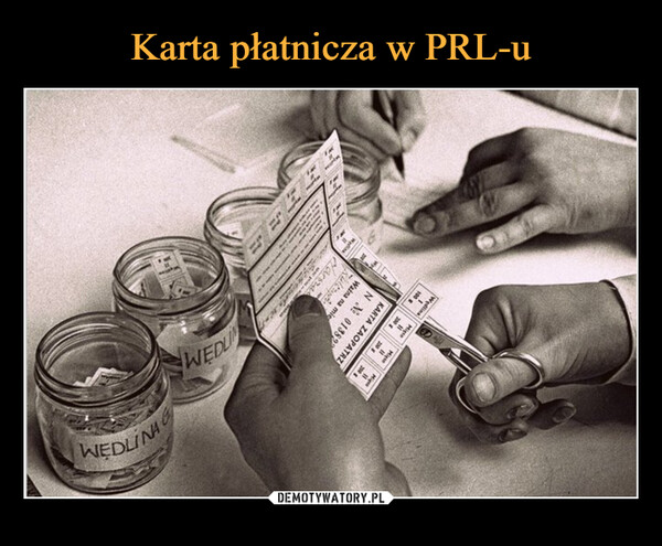 Karta płatnicza w PRL-u