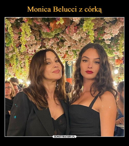Monica Belucci z córką