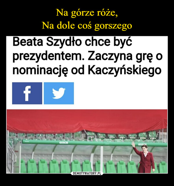  –  Beata Szydło chce być prezydentem. Zaczyna grę o nominację od Kaczyńskiego