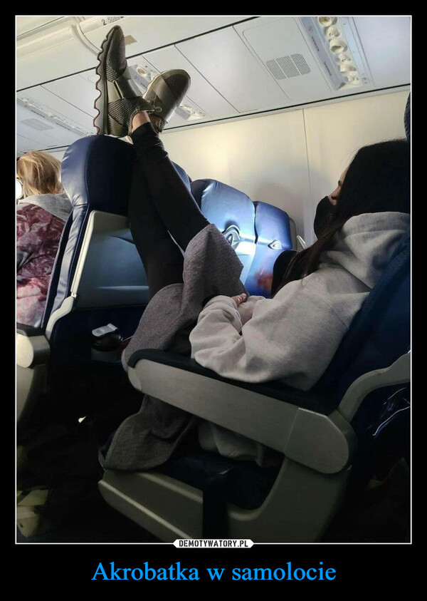 Akrobatka w samolocie