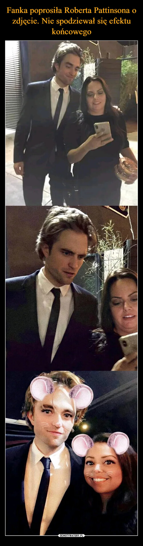 Fanka poprosiła Roberta Pattinsona o zdjęcie. Nie spodziewał się efektu końcowego