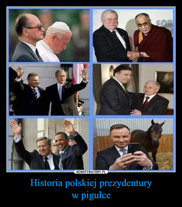 Historia polskiej prezydenturyw pigułce –  FOR