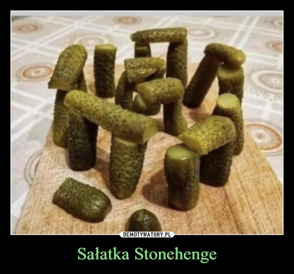 Sałatka Stonehenge –  